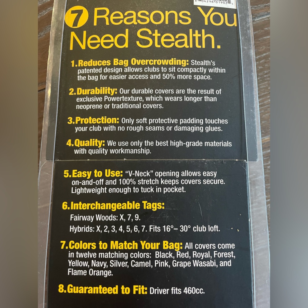 Stealth Club Covers - Picture 4 of 5